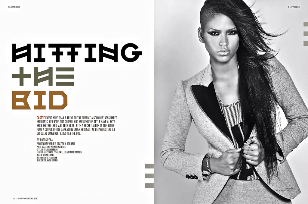 CASSIE AUG 2011 STATUS INRO PAGE SPREAD