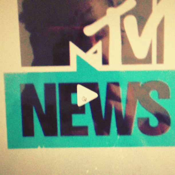 NERVO WEARING HALEH NEMATZADEH ON MTV NEWS