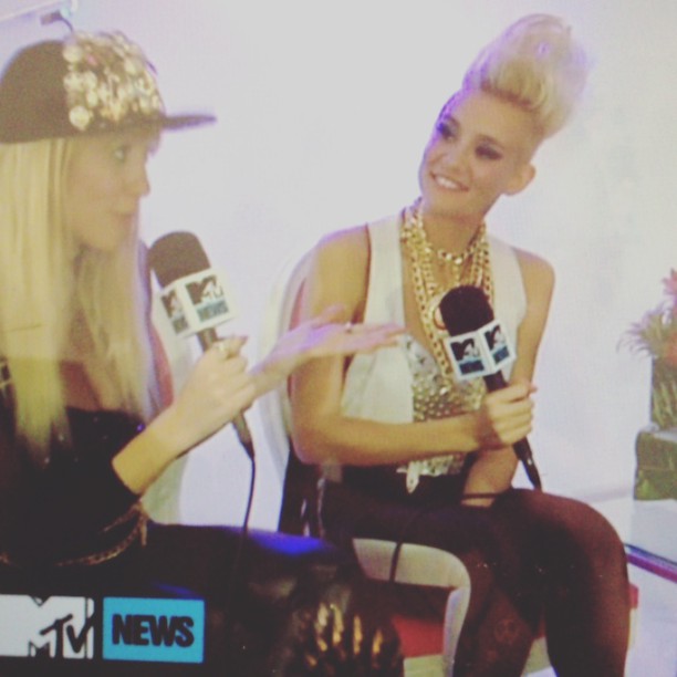 So I just found this! Check out @nervomusic on @MTVstyle @ @COVERGIRL wearing @Halehnematzadeh