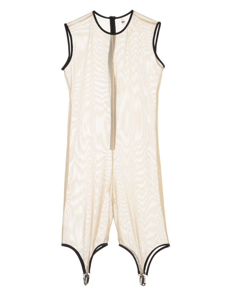 SUSPENDER MESH CATSUIT