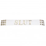 SLUT CLEAR CHOKER